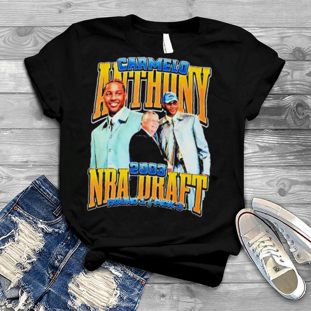 Carmelo Anthony NBA Draft 2003 Shirt