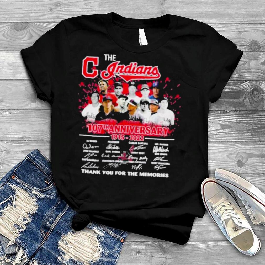 Cleveland Indians 107th Anniversary 1915 2022 T Shirt