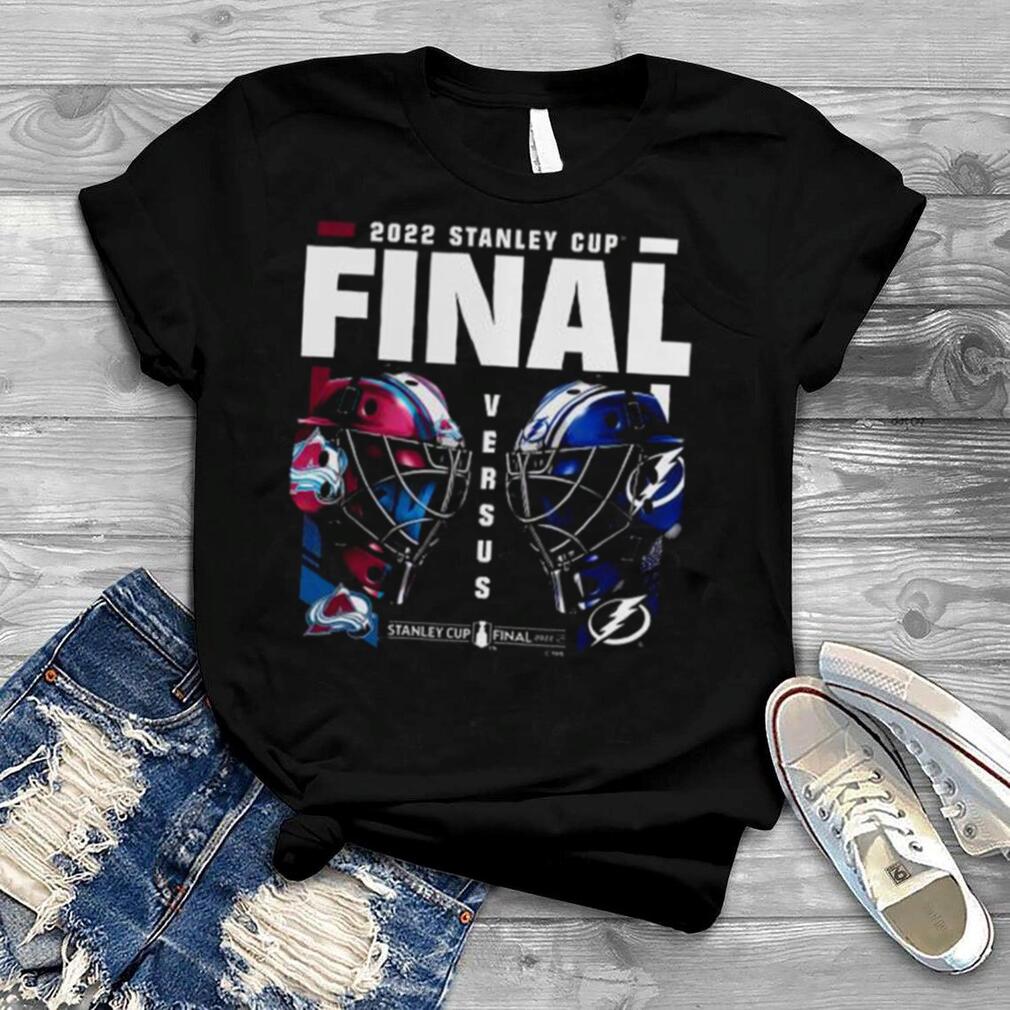 Colorado Avalanche vs Tampa Bay Lightning 2022 Stanley Cup Final High Stick Matchup T Shirt