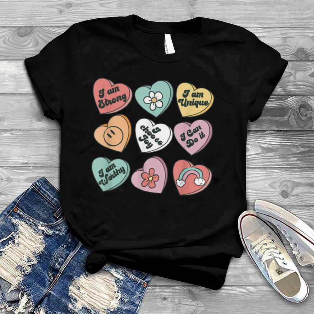 Cute Valentines Candy Heart Chocolate Men Women & Kids V Day T Shirt
