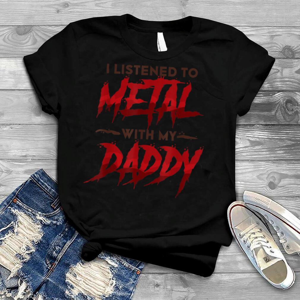 Death Metal Dad Daddy Metal Music T Shirt