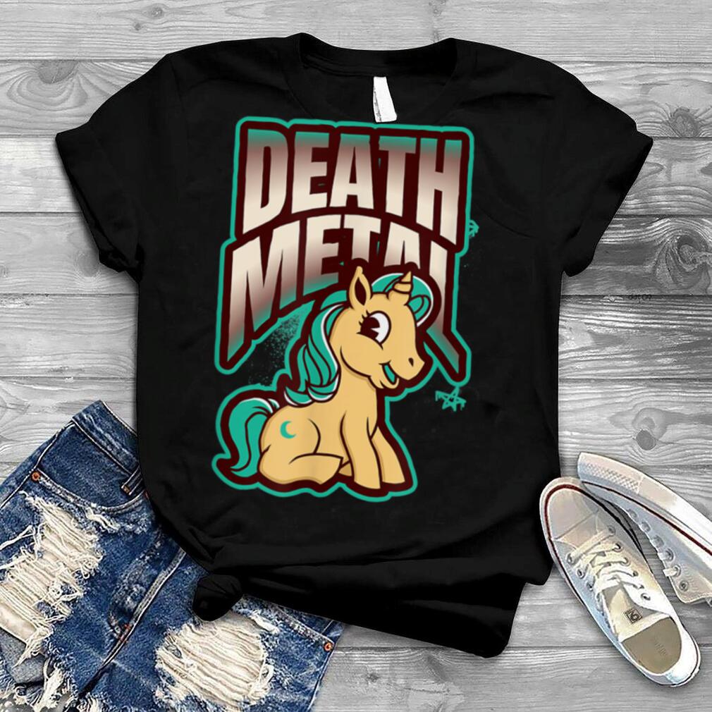 Death Metal Unicorn Cute Funny Heavy Metal T Shirt