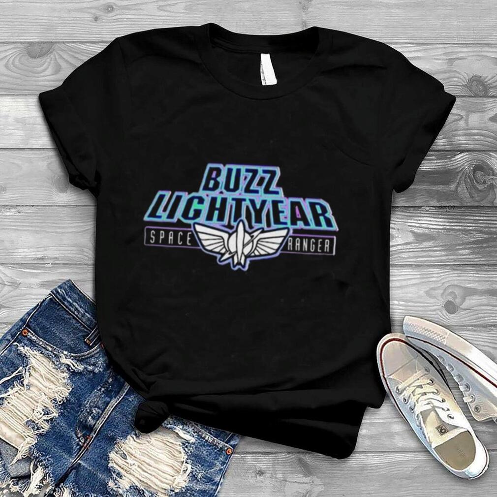 Disney pixal lightyear buzz space ranger logo shirt