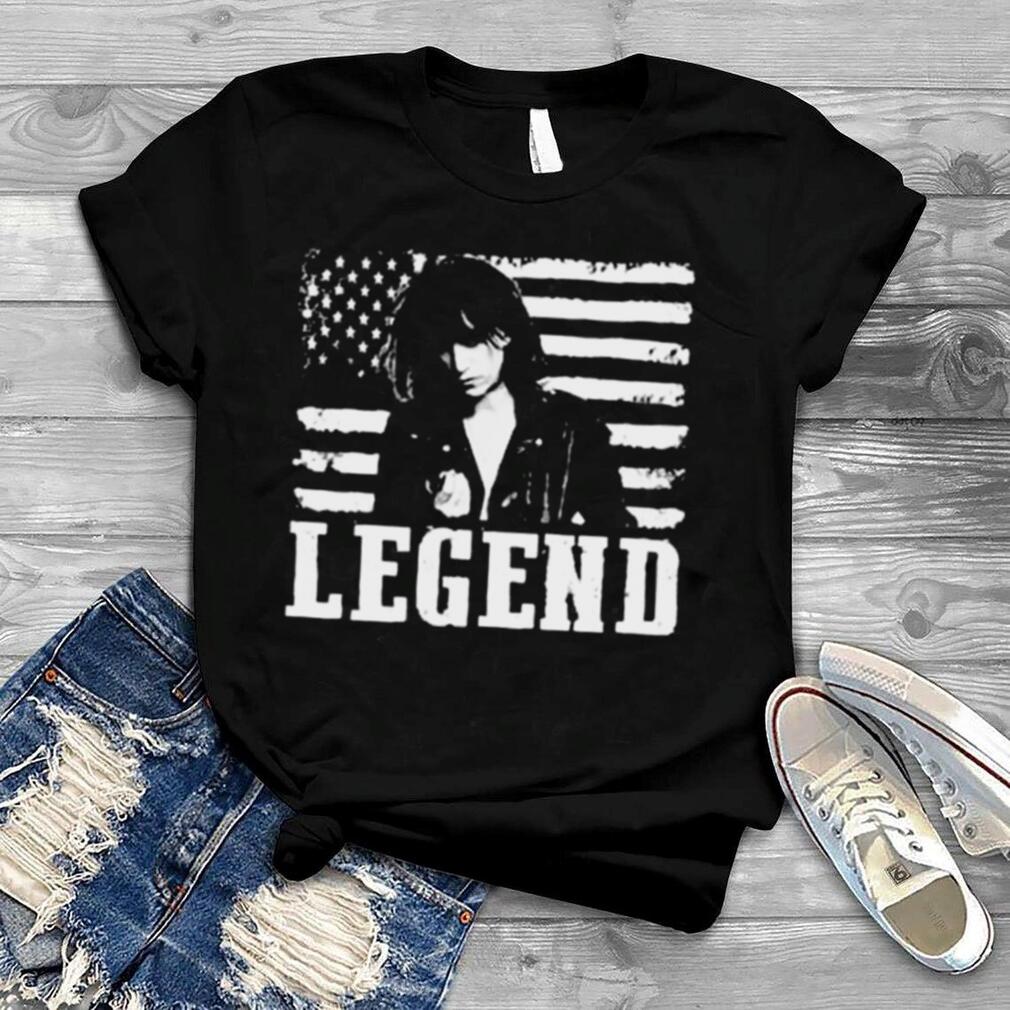 Distressed American Flag Patti Smith Music Legend shirt