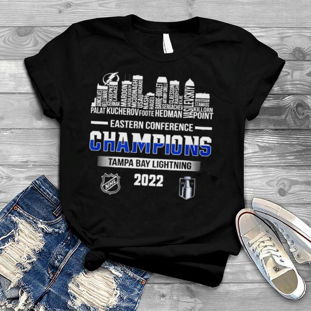 Eastern Conference Champions Tampa Bay Lightning City 2022 Shirt