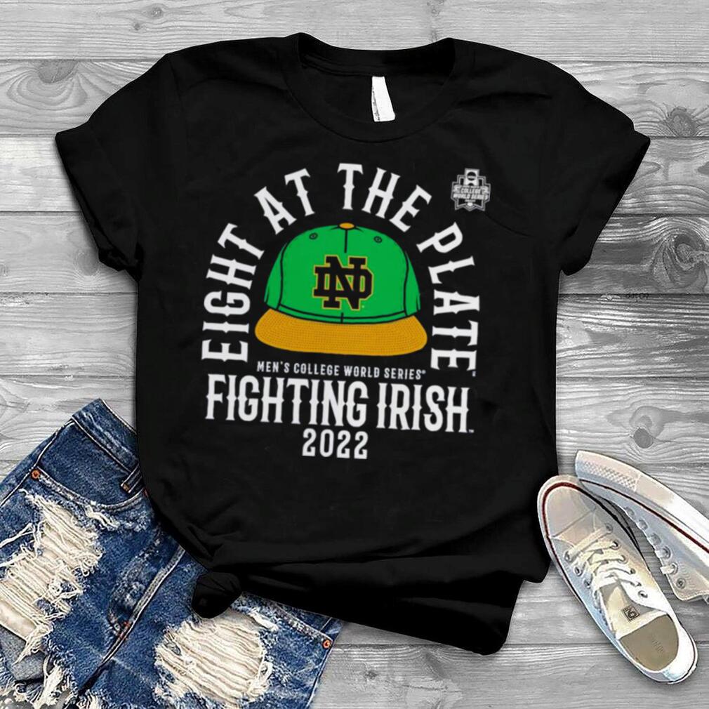 Eight At The Plate Men’s College World Series Notre Dame Fighting Irish 2022 Shirt