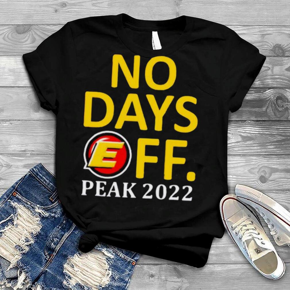 Estes Express Lines No Days Off Peak 2022 Shirt