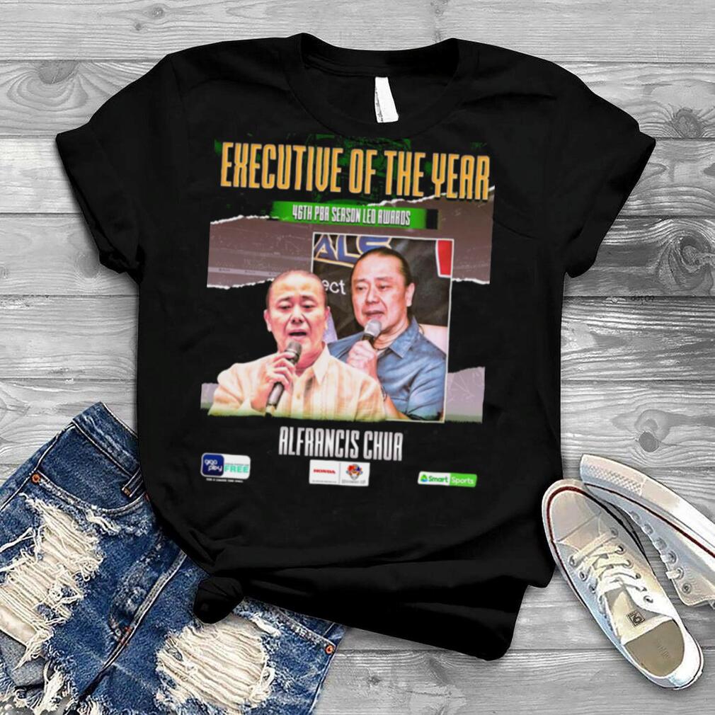 Executive Of The Year 46th PBA Season Leo Awards Alfrancis Chua Shirt