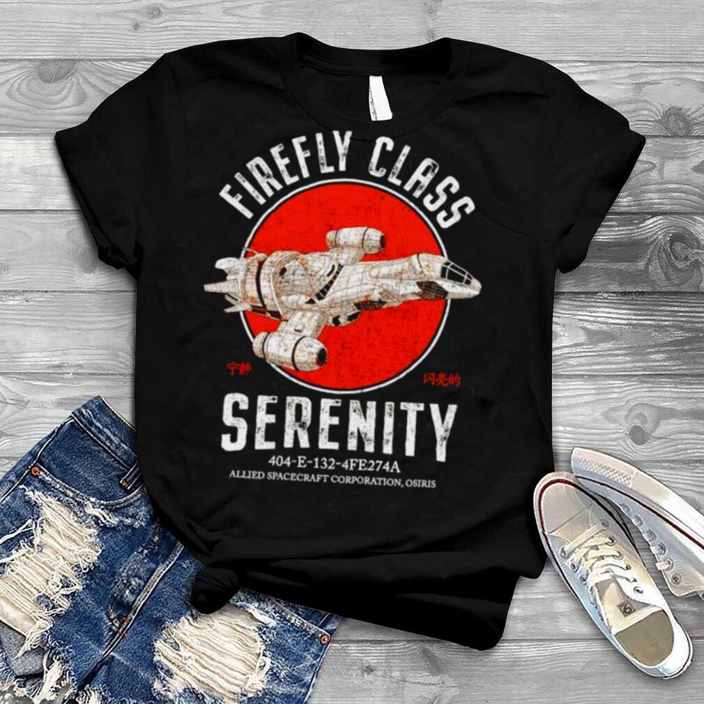 Firefly class serenity shirt