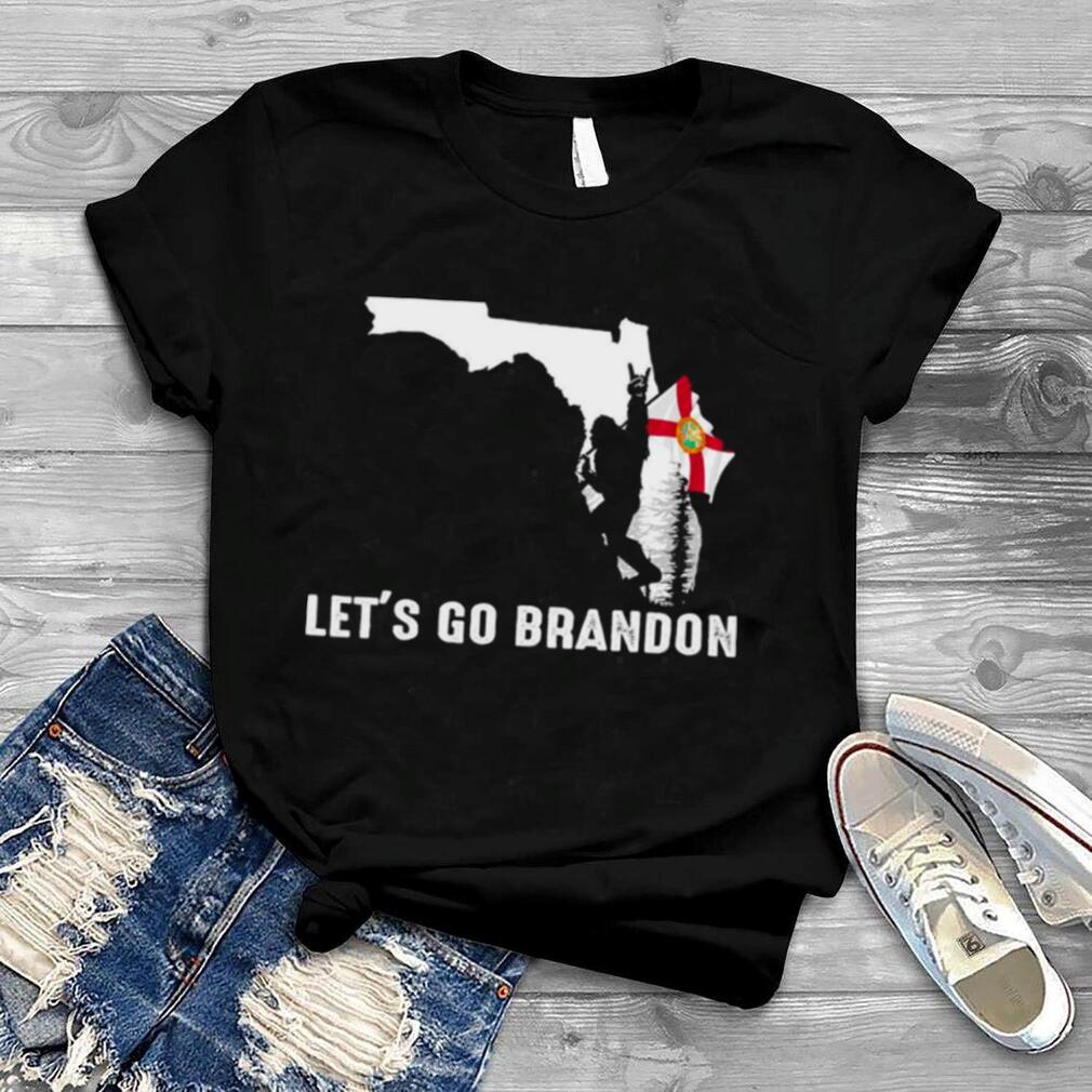 Florida America Bigfoot Let’s Go Brandon Shirt