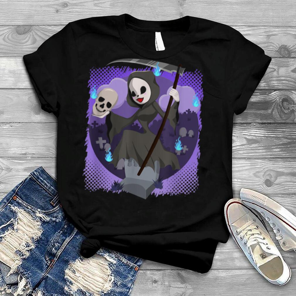 Girl grim reaper Skeleton, Skull Reaper T Shirt
