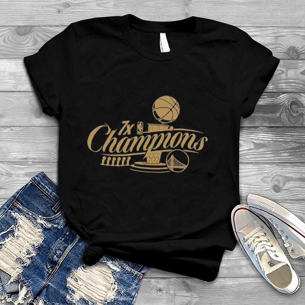 Golden State Warriors 7 Time NBA Finals Champions shirt