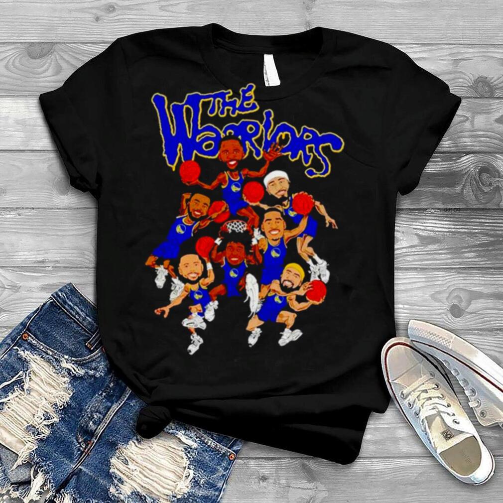 Golden State Warriors Cartoon Of Team shirt