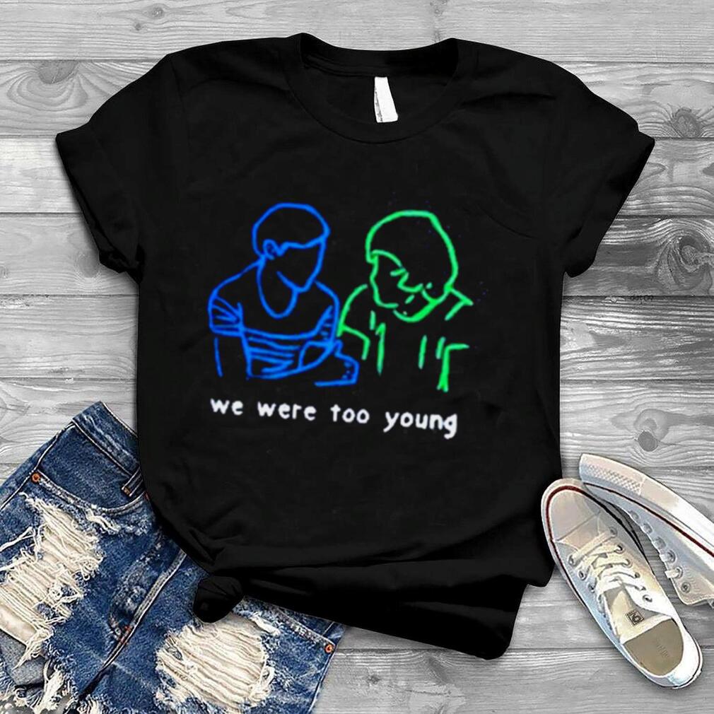Goldenashx We Were Too Young Louis Tomlinson Larry Stylinson T Shirt