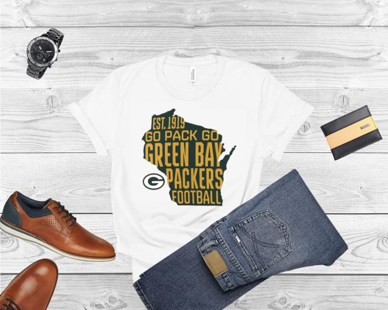 Green Bay Packers Est 1919 go pack go shirt