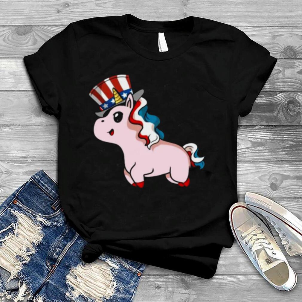 Happy Independence Patriot Unicorn American T Shirt