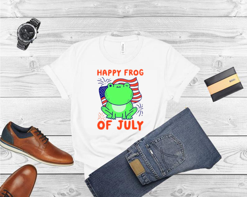 Happy frog of july shirt
