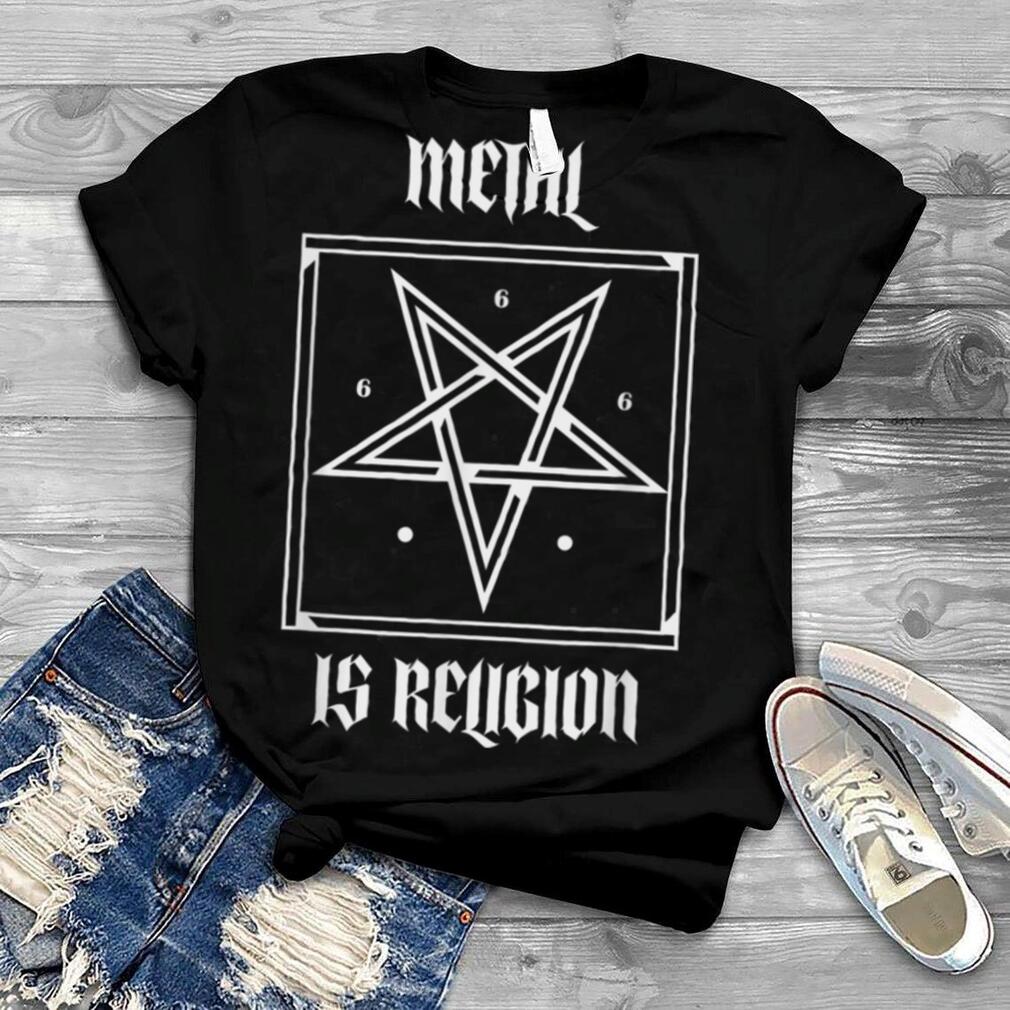 Heavy Metal 666 Pentagram Goth Death Metal T Shirt