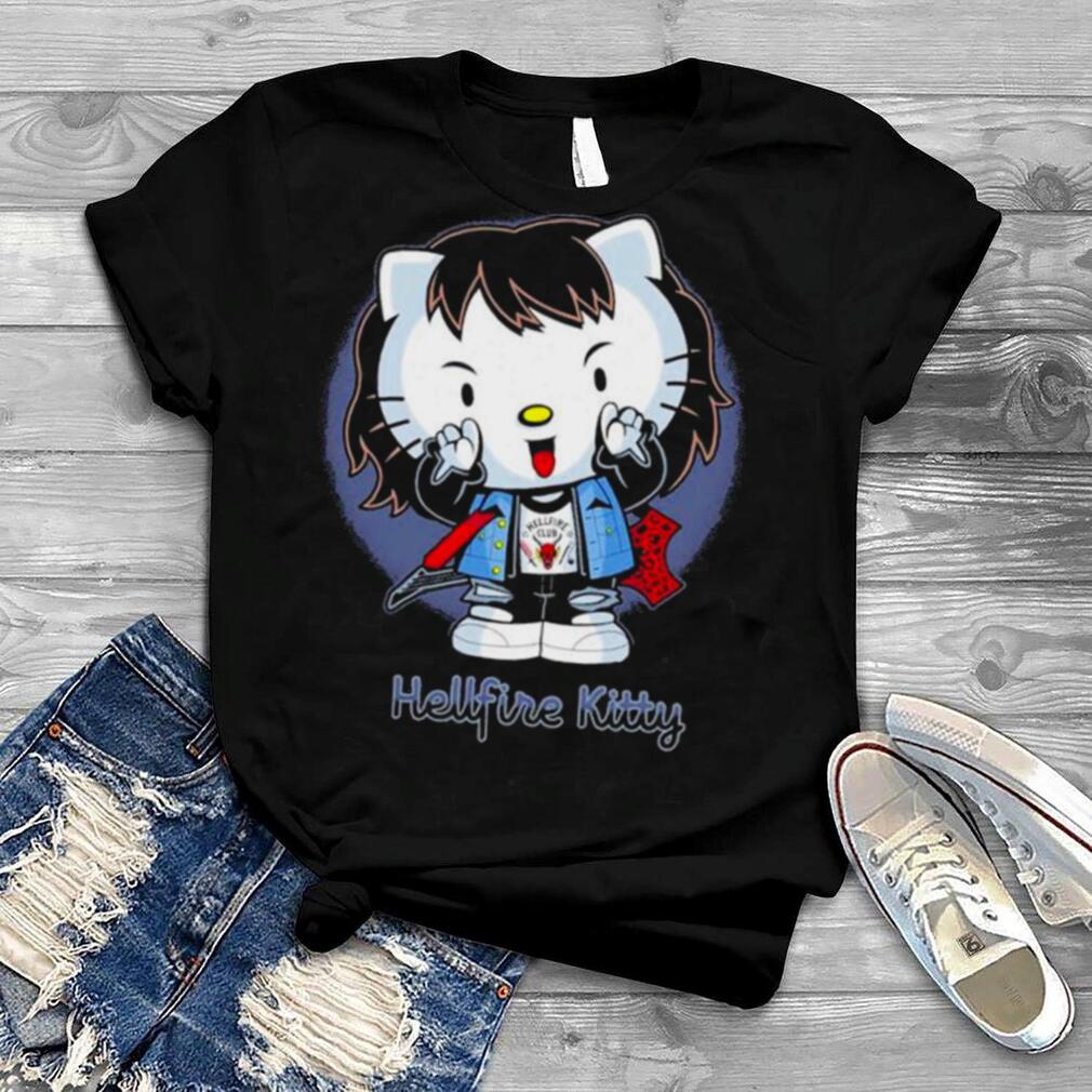 Hellfire Kitty Stranger Things T Shirt