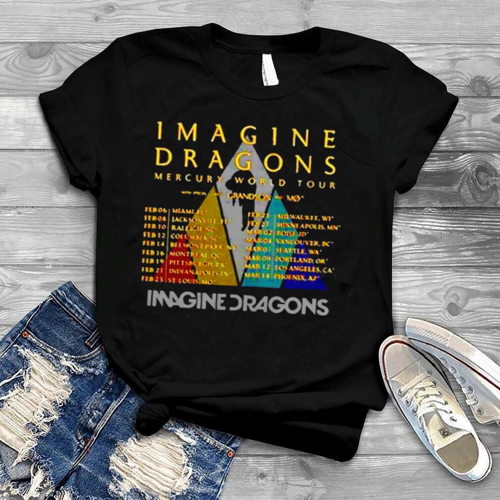 imagine dragons mercury world tour t shirt