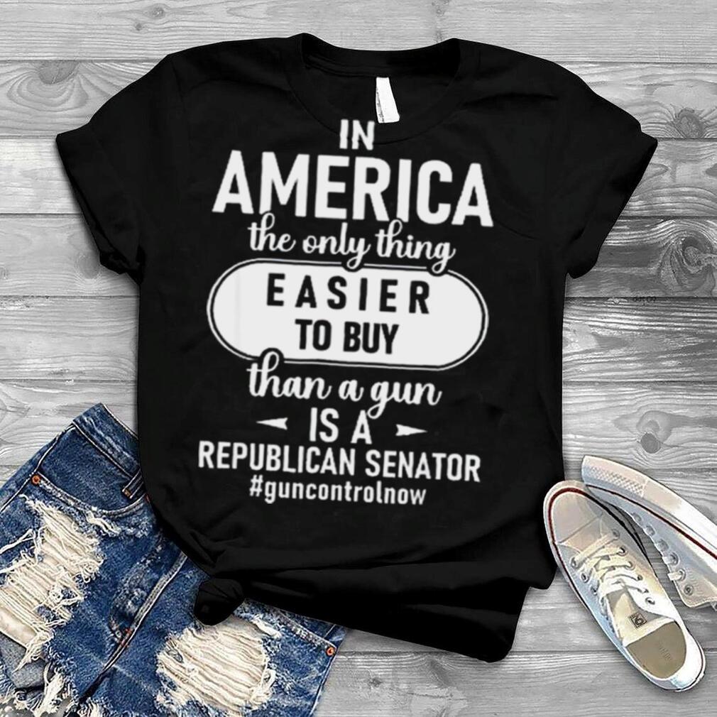 In America The Only Thing Easier To Buy Than A Gun Shirt