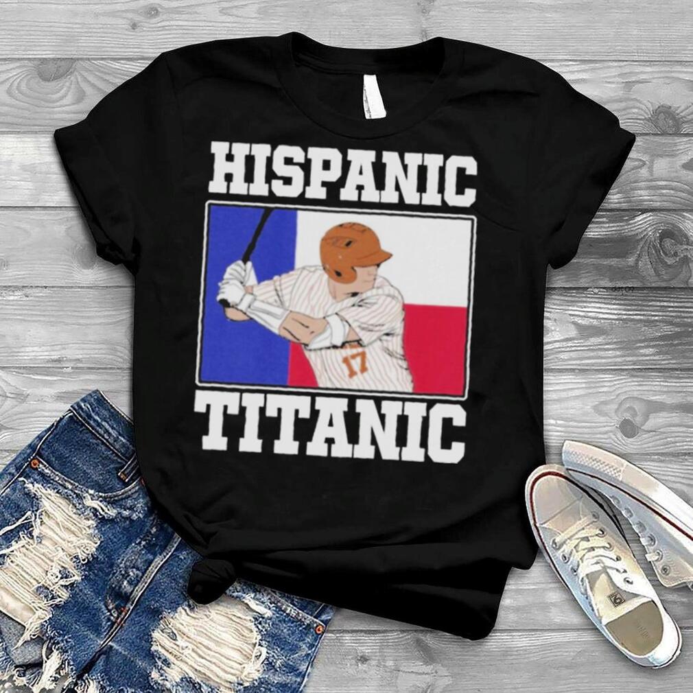 Ivan Melendez Texas Baseball Hispanic Titanic Shirt