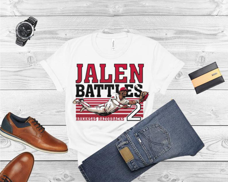 Jalen Battles Dive University of Arkansas shirt