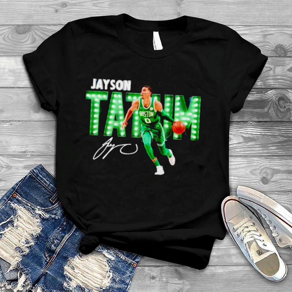 Jayson Tatum Boston Celtics signature shirt