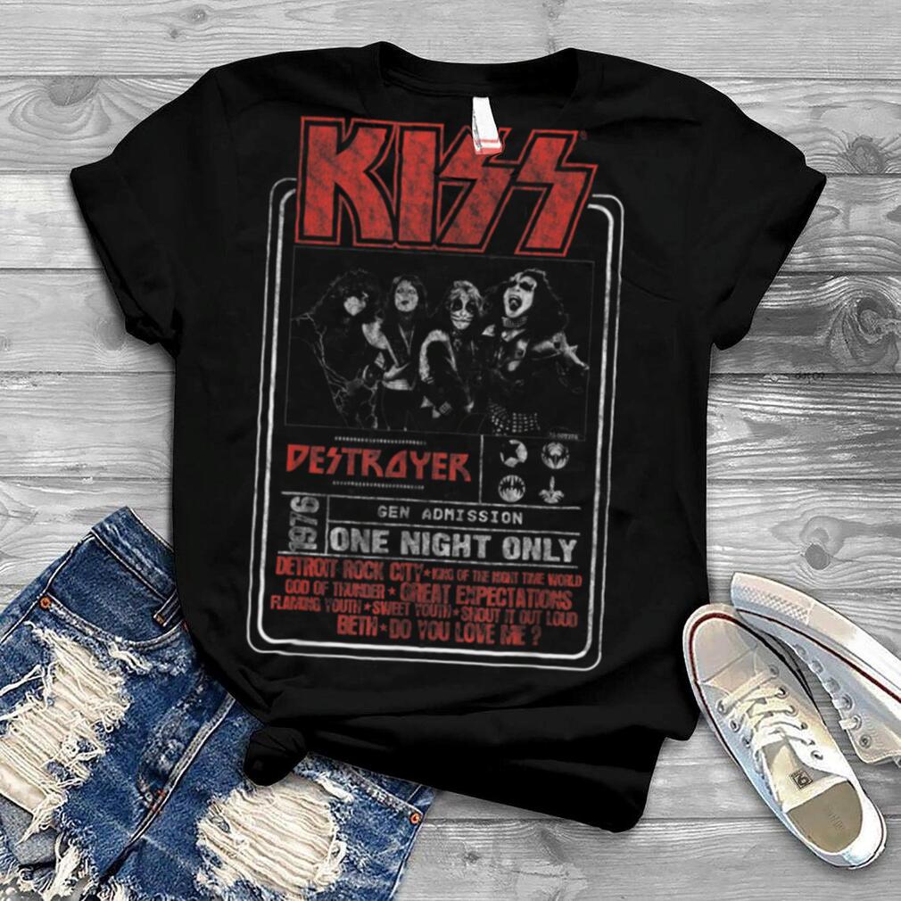 KISS   One Night Only T Shirt
