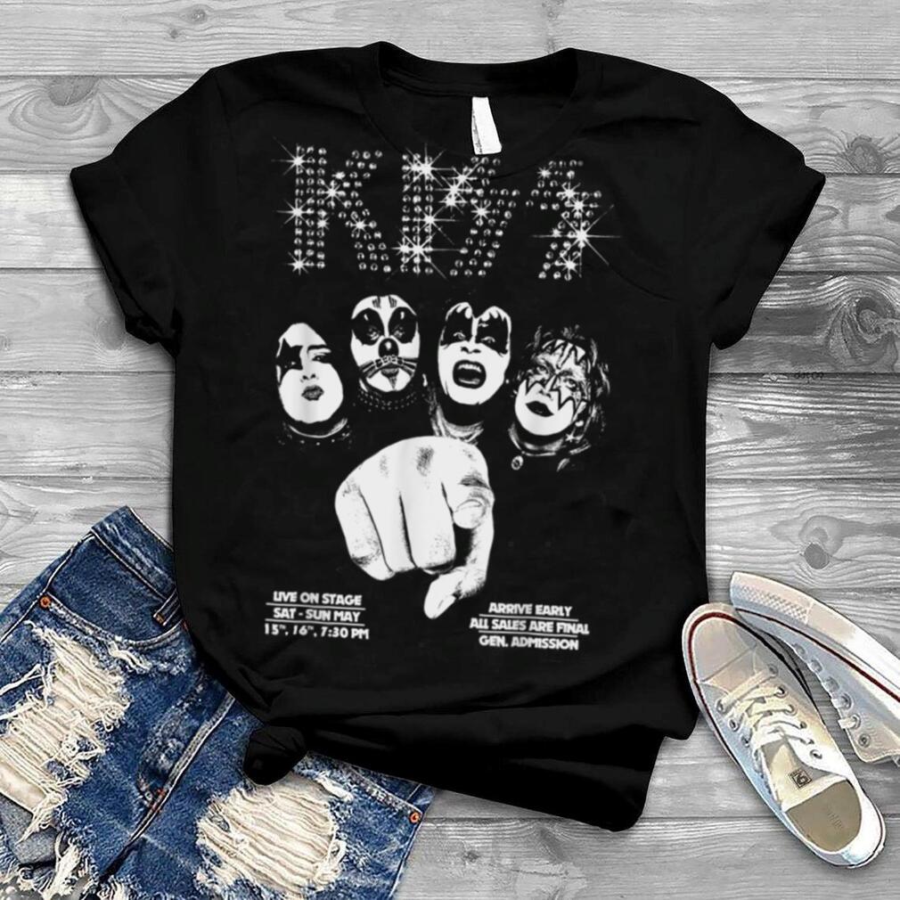 KISS   We Want You T Shirt
