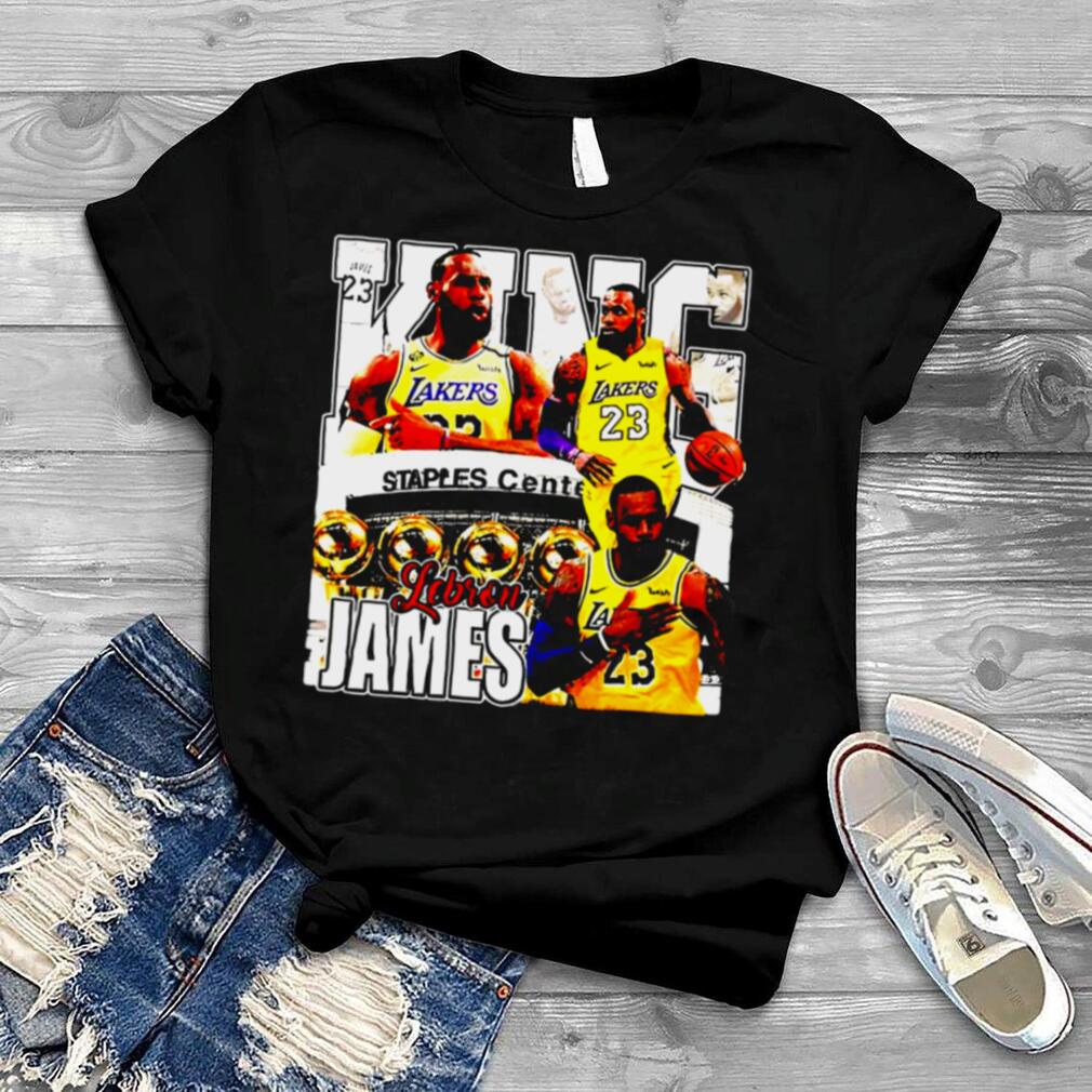 King LeBron James signature 2022 T shirt