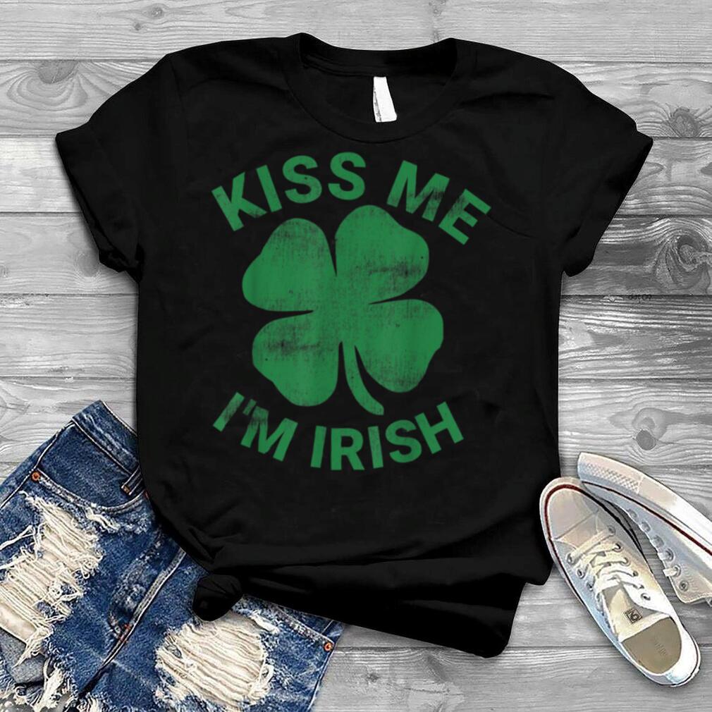 Kiss Me Im Irish Shirt Funny St Patricks Day T Shirt