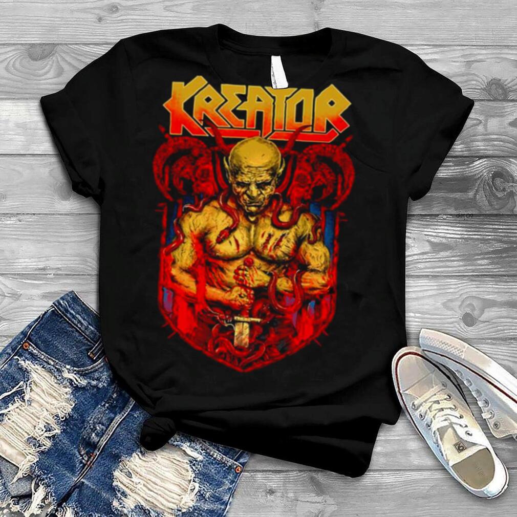 Kreator Retro Rock Band shirt