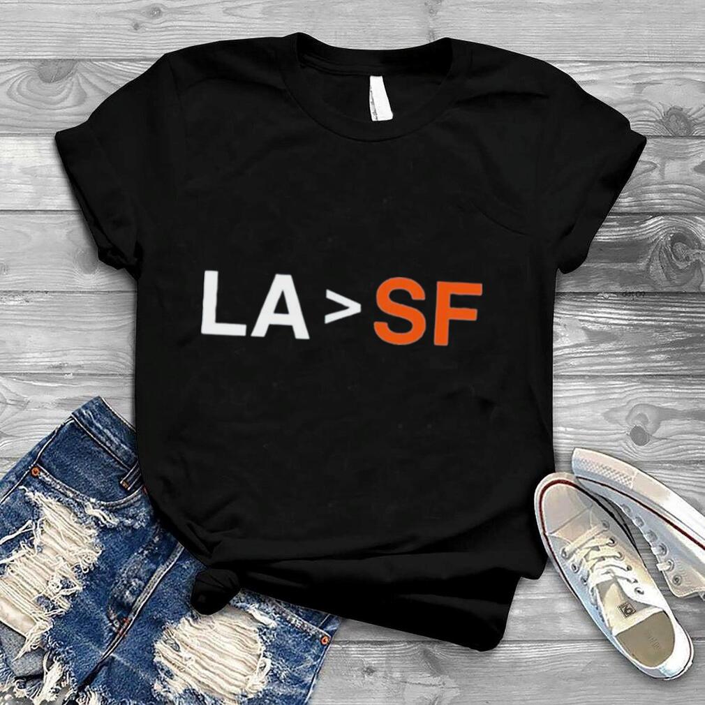 LA SF shirt