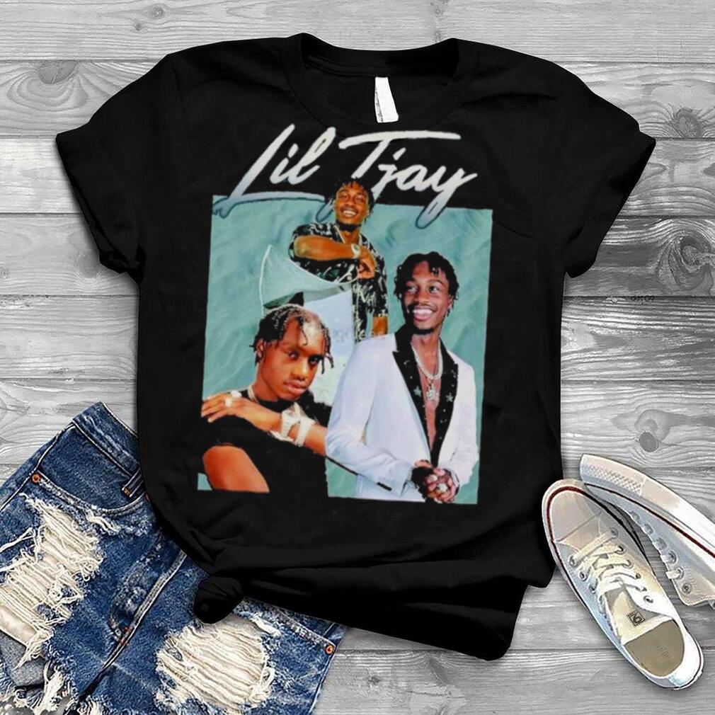 Lil Tjay 90s Vintage X Bootleg Style Rap Shirt