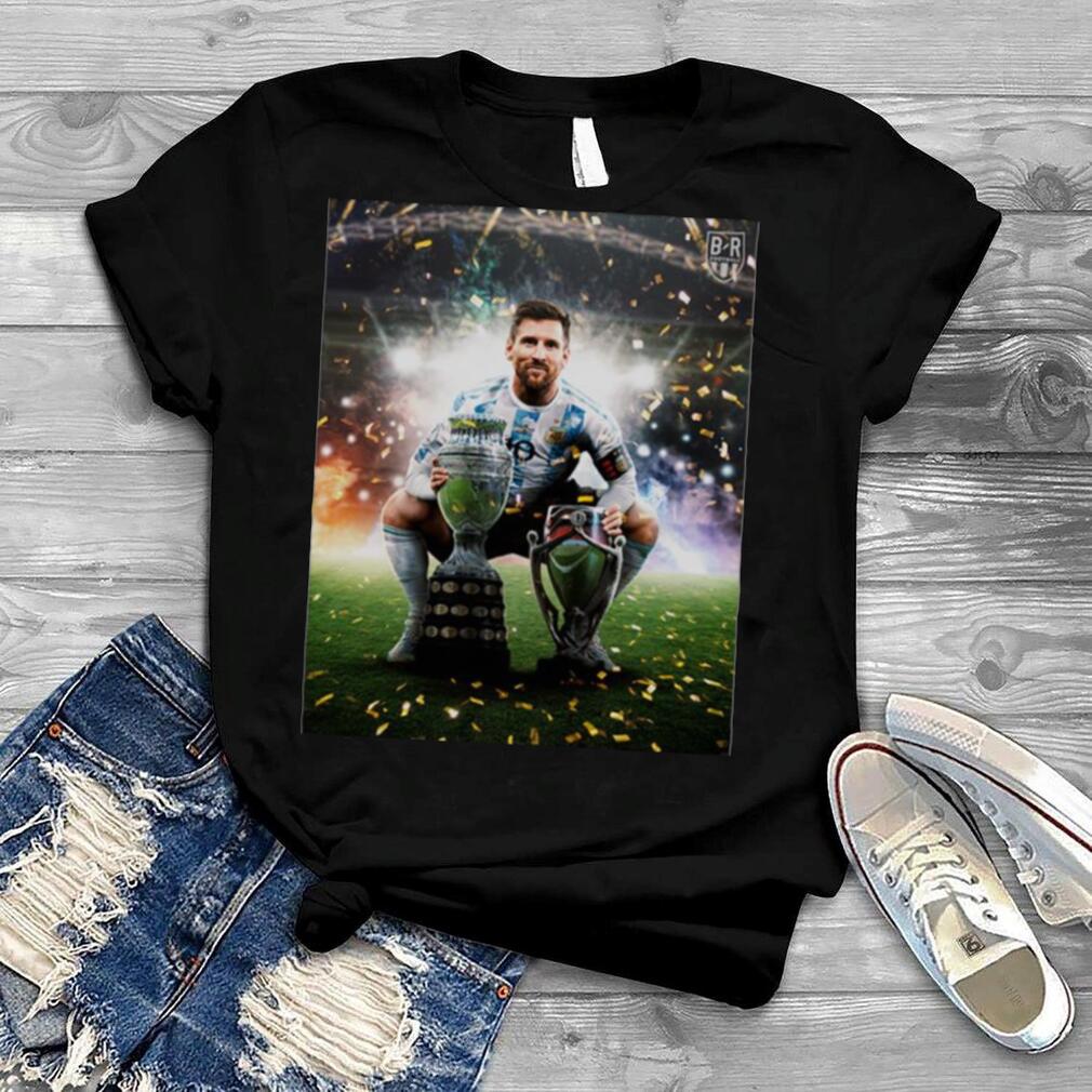 Lionel Messi Argentina Win The Finalissima shirt