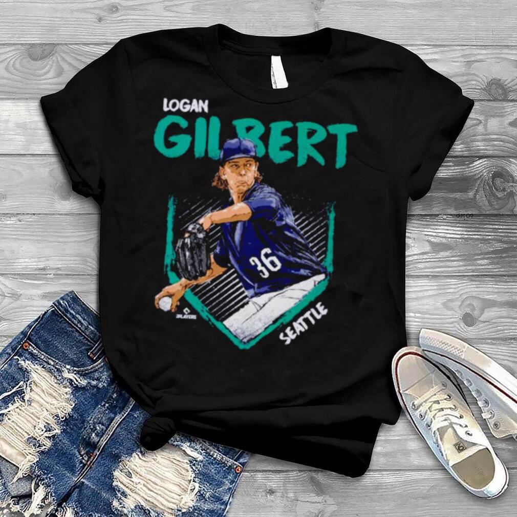 Logan Gilbert Seattle Baseball Shirt