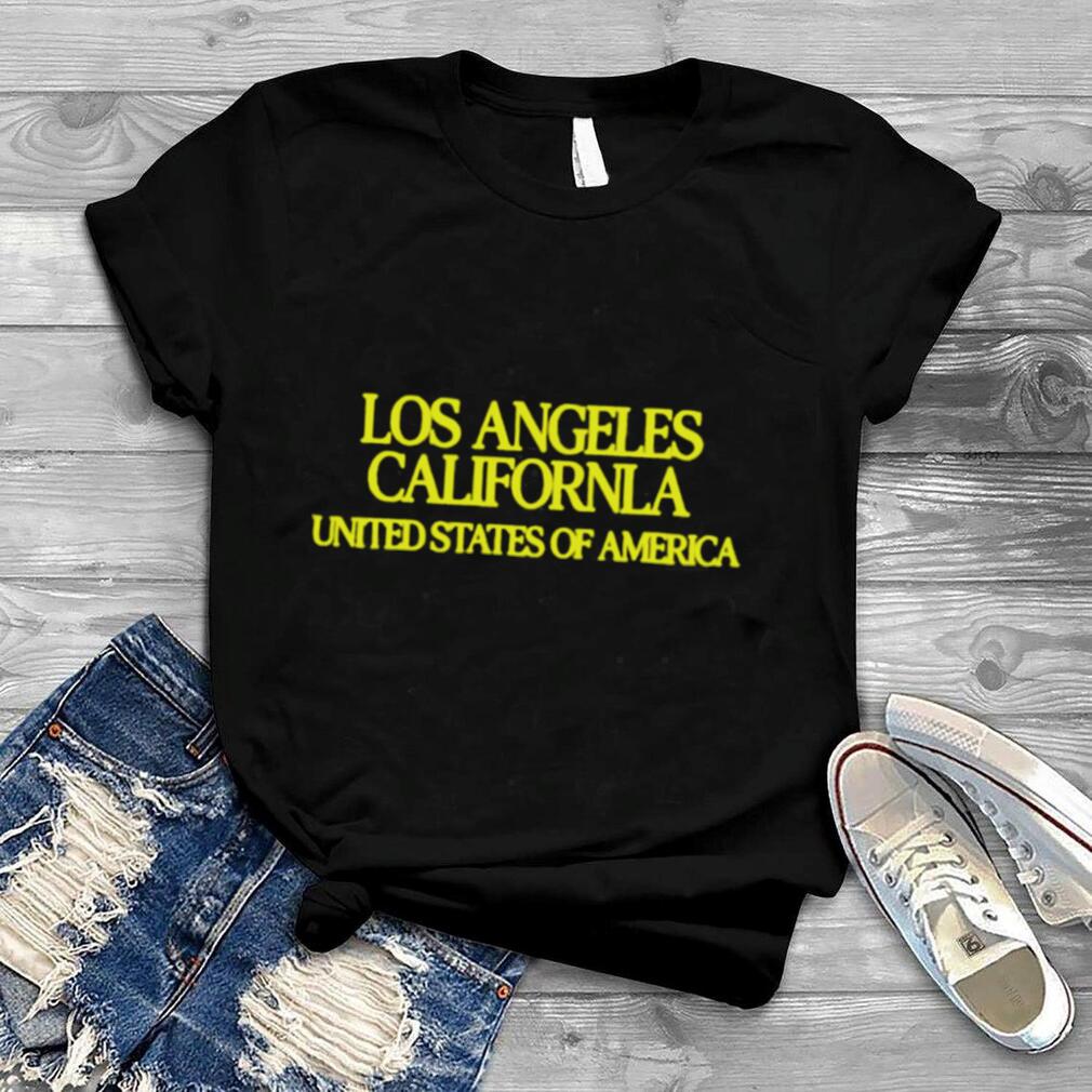 Los Angeles California United States Of America shirt
