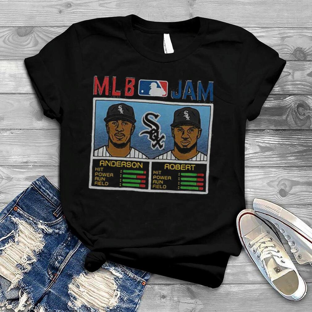MLB Jam Chicago White Sox Anderson and Robert Shirt