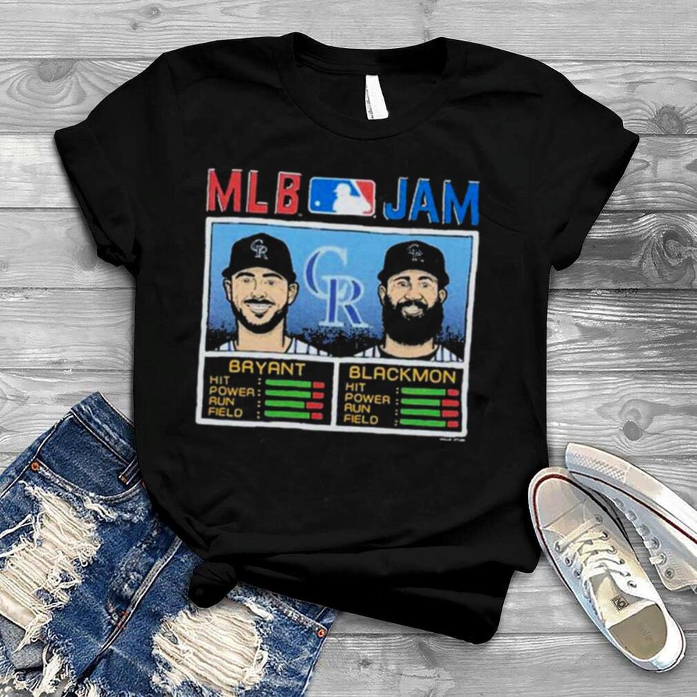 MLB Jam Colorado Rockies Bryant And Blackmon shirt