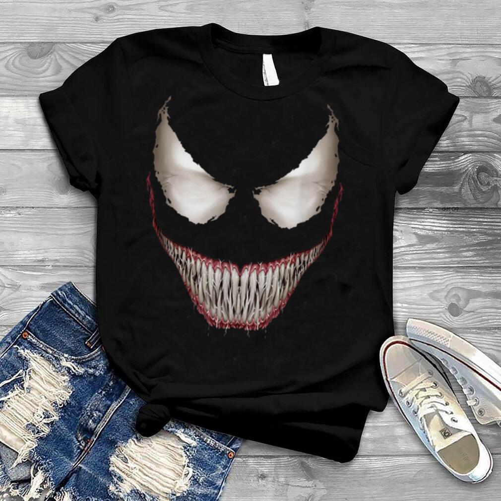 Marvel Venom Big Face Grin Halloween Costume T Shirt