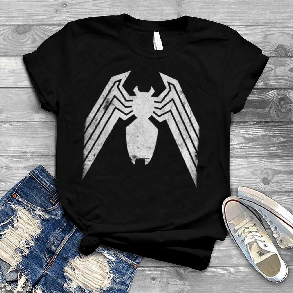 Marvel Venom Distressed Logo Graphic T Shirt T Shirt