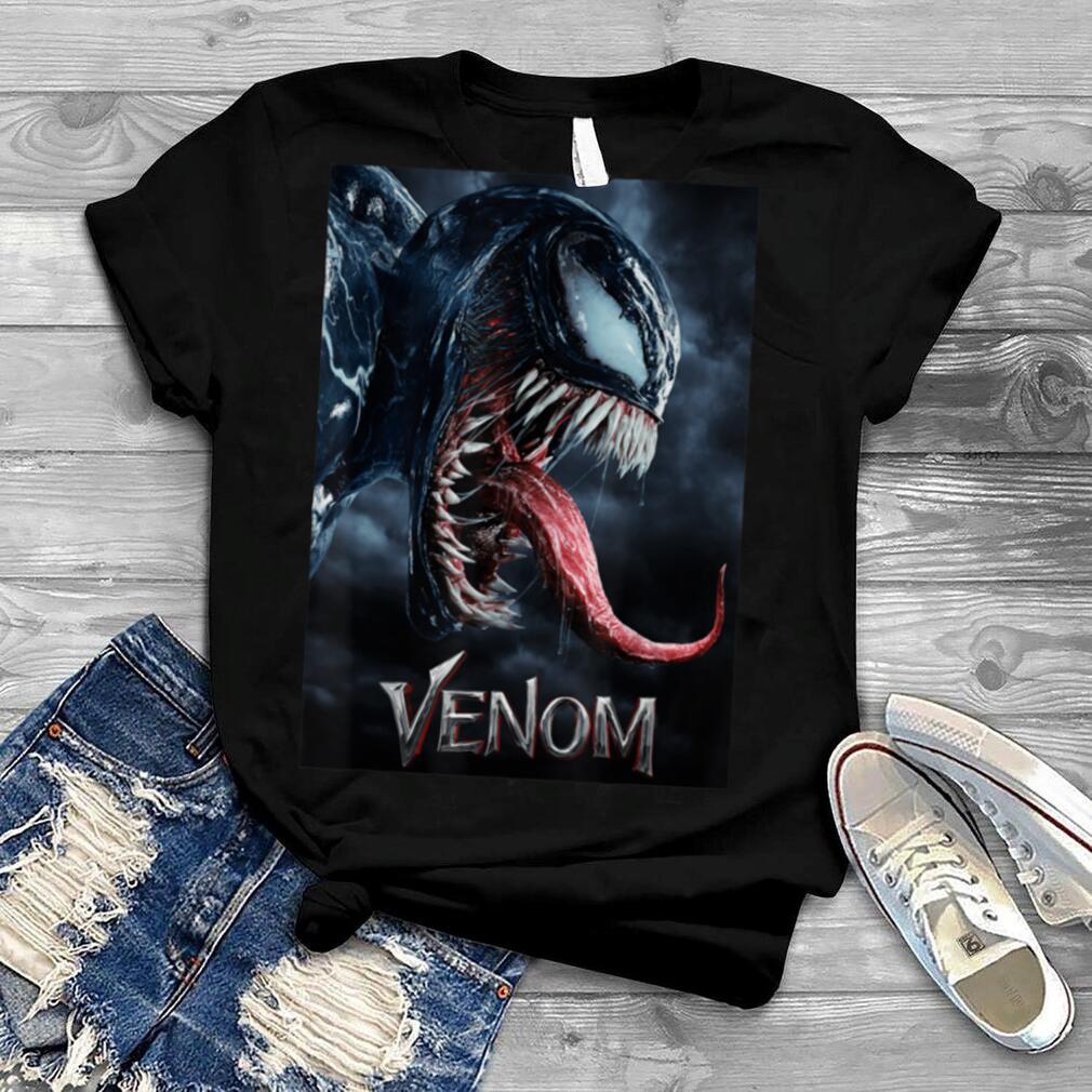 Marvel Venom Tongue Out Poster Graphic T Shirt T Shirt