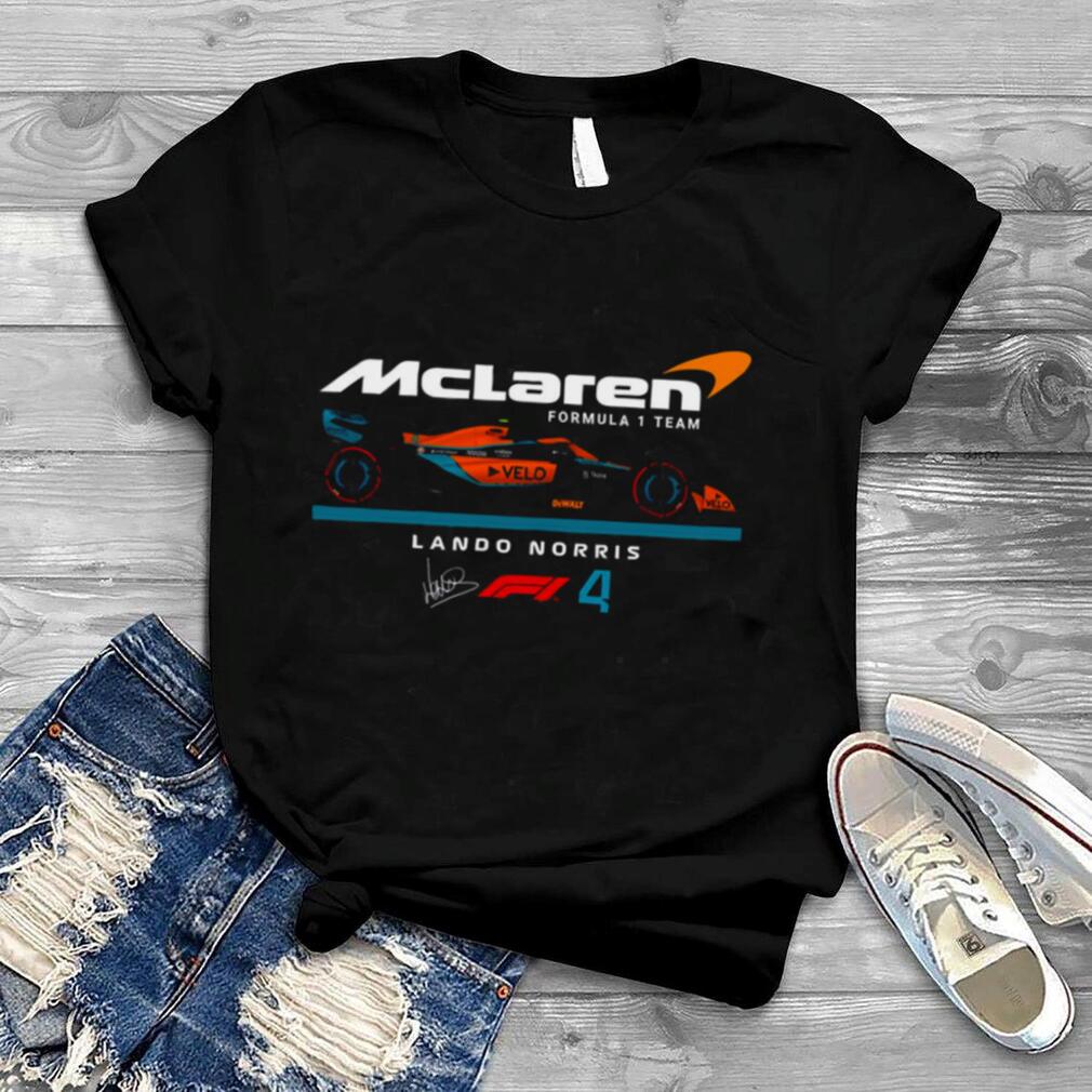 Mclaren F1 Team 2022 Lando Norris 4 F1 shirt