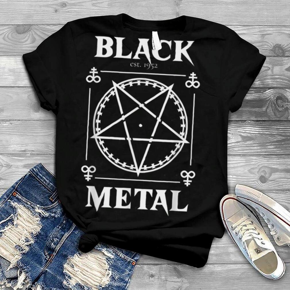 Mens 70th Birthday Death Metal 1992 Gift Pentagram T Shirt