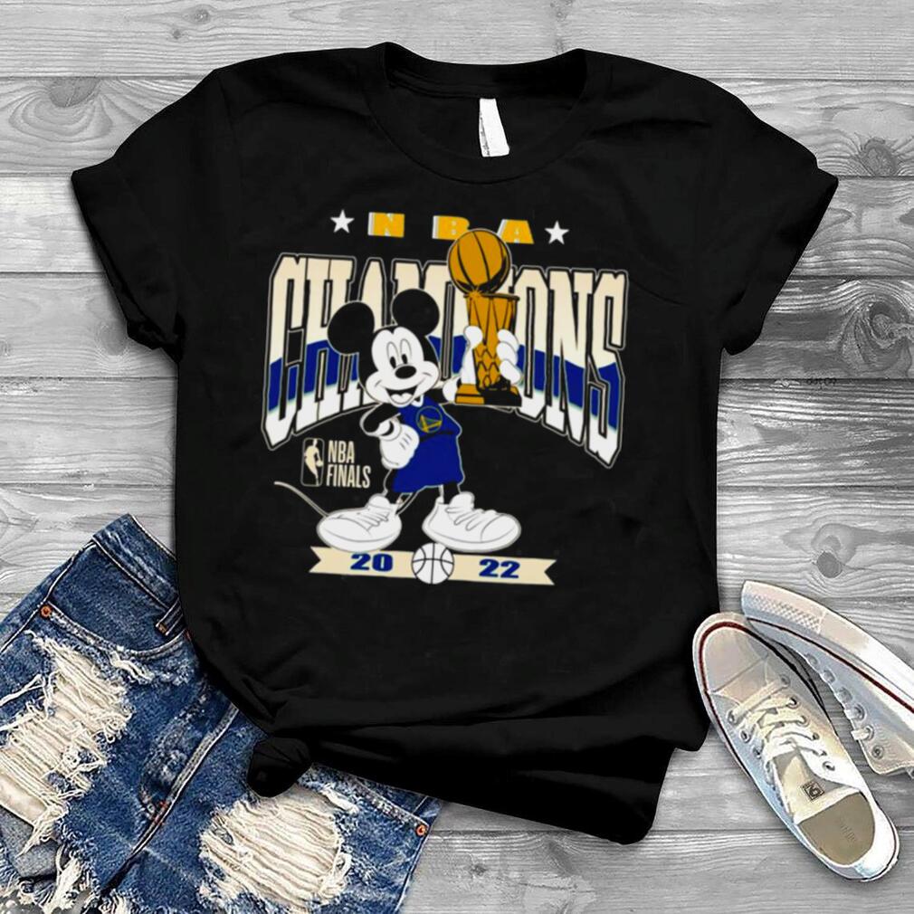 Mickey Mouse Golden State Warriors NBA Finals Champions 2022 Shirt