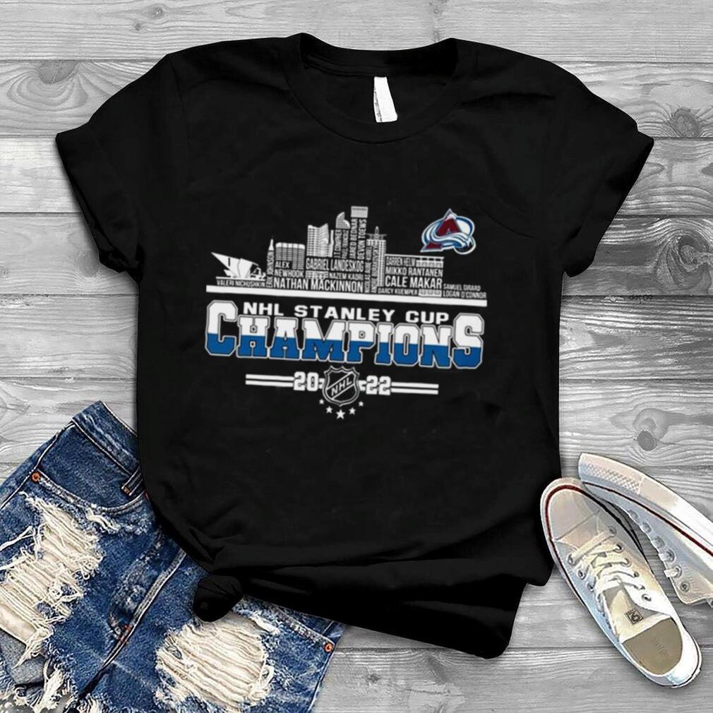 NHL Stanley Cup Champions 2022 Avalanche Hockey Shirt