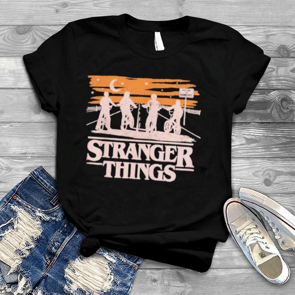 Netflix Stranger Things Night Silhouettes Sale T Shirt
