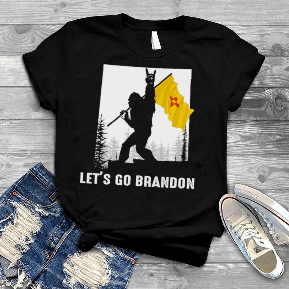 New Mexico America Bigfoot Let’s Go Brandon Shirt