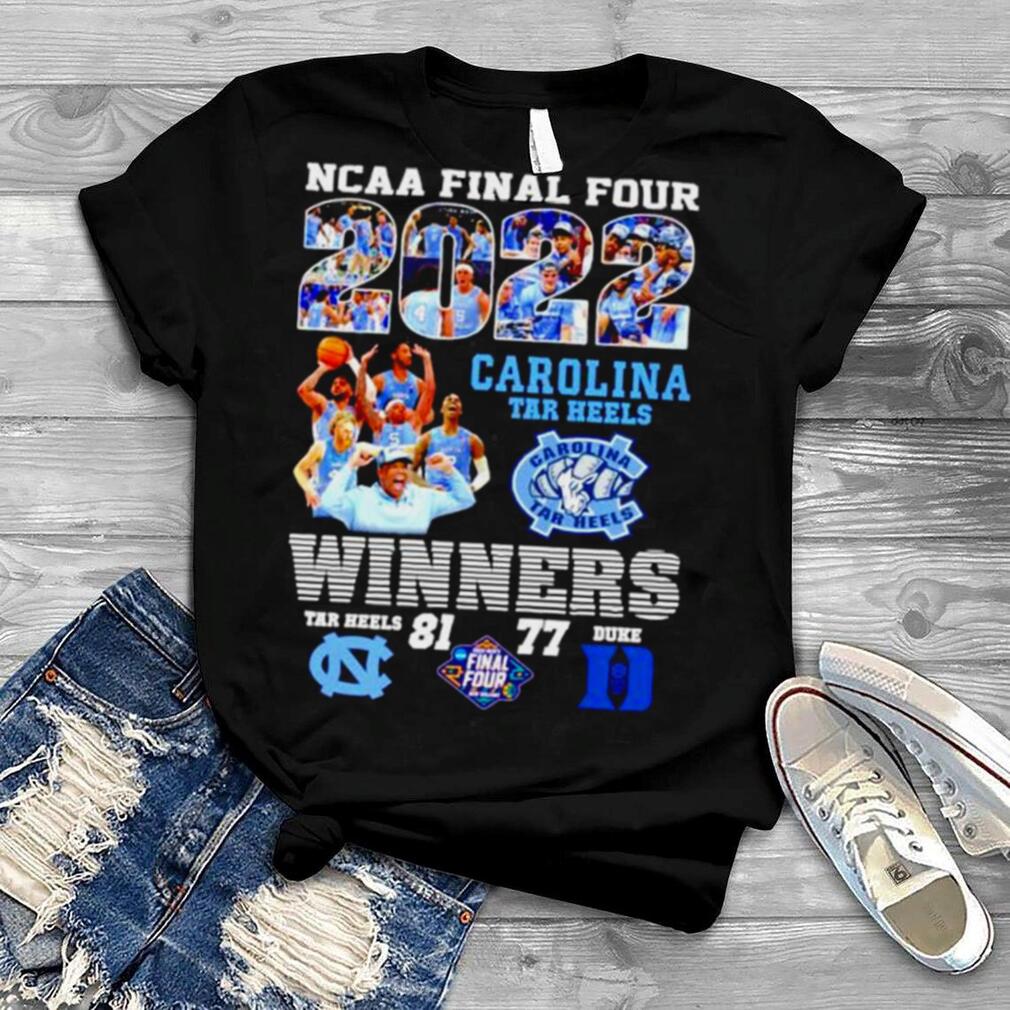 North Carolina Tar Heels NCAA Final Four 2022 winners shirt